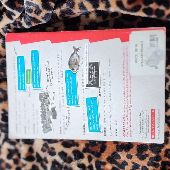 THE TAPPER TWINS GO TO WAR by Geoff Rodkey a scholastic book - Picture 2 of 5